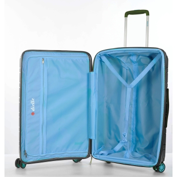 Βαλίτσα σκληρή Μεσαία DIELLE 100/60 66x44x28/31 cm Μαύρο